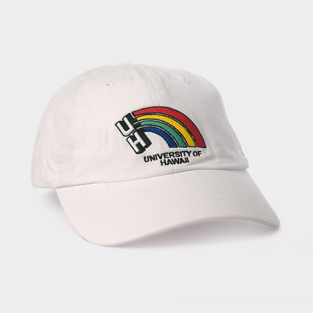 Vibrant Hawaii Rainbow Logo Dad Hat