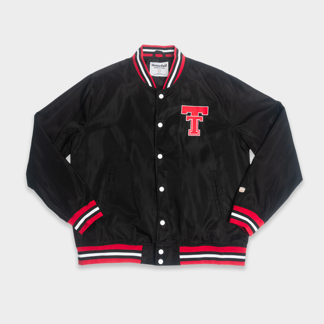 Texas Tech Red Raiders Vintage-Inspired Statement Bomber Jacket