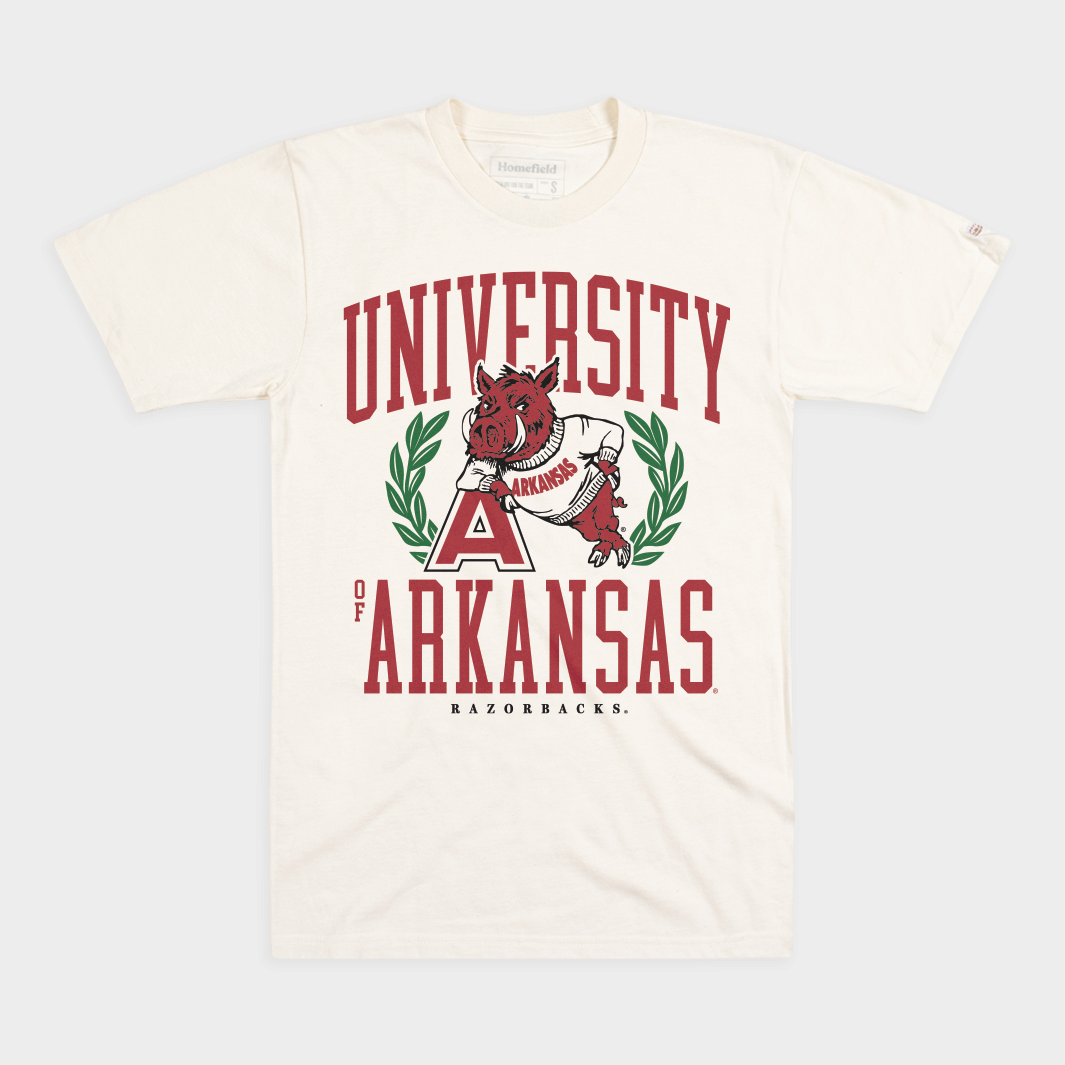 Arkansas Razorbacks 1958 Vintage Logo Tee - A Must-Have for Fans
