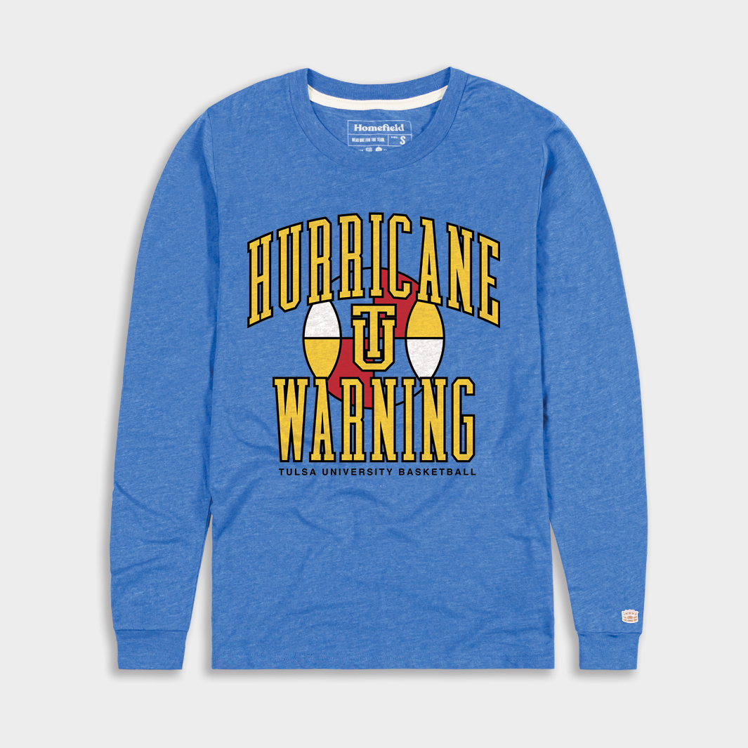 Tulsa Basketball: Show Your Hurricane Pride with Long Sleeve