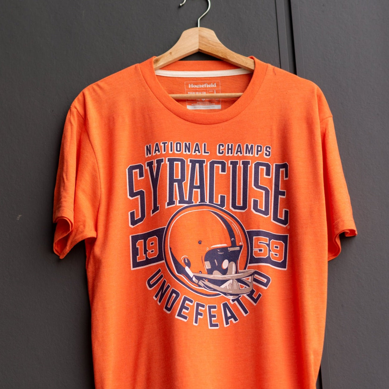 Syracuse Football 1959 Undefeated National Champs Tribute Tee