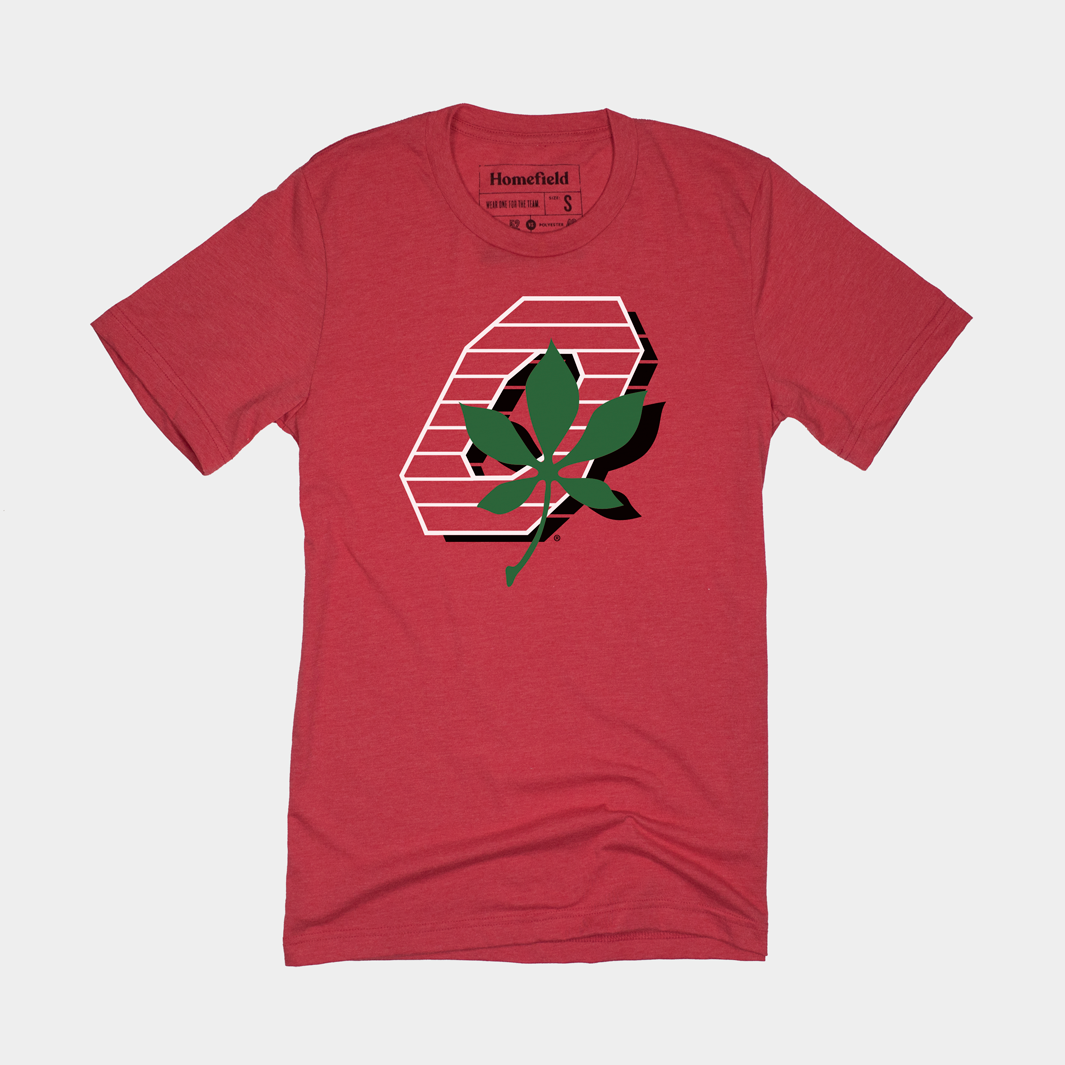 Show Your OSU Pride with Ohio State Retro Sprinting ‘O’ Tee