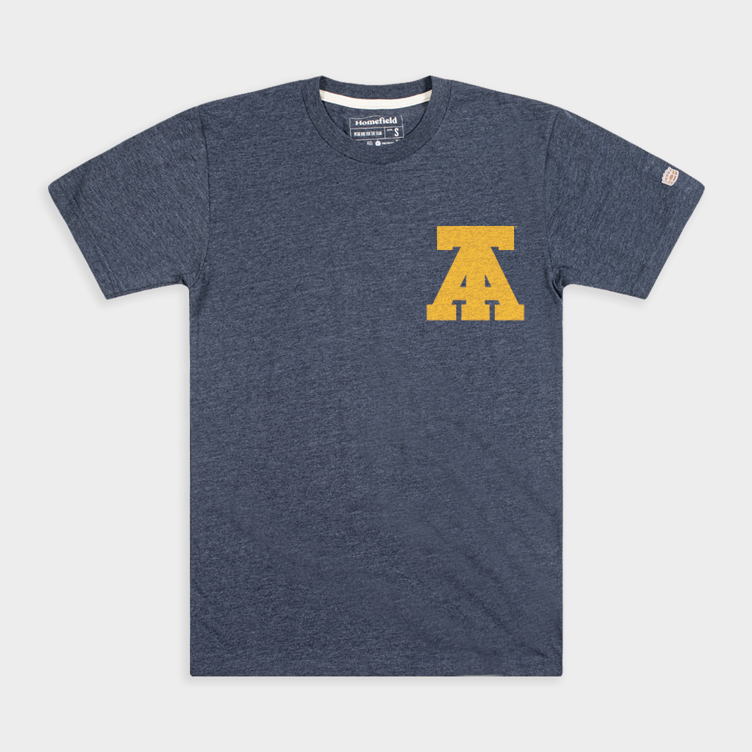 Vintage North Carolina A&T Interlocked AT Tee