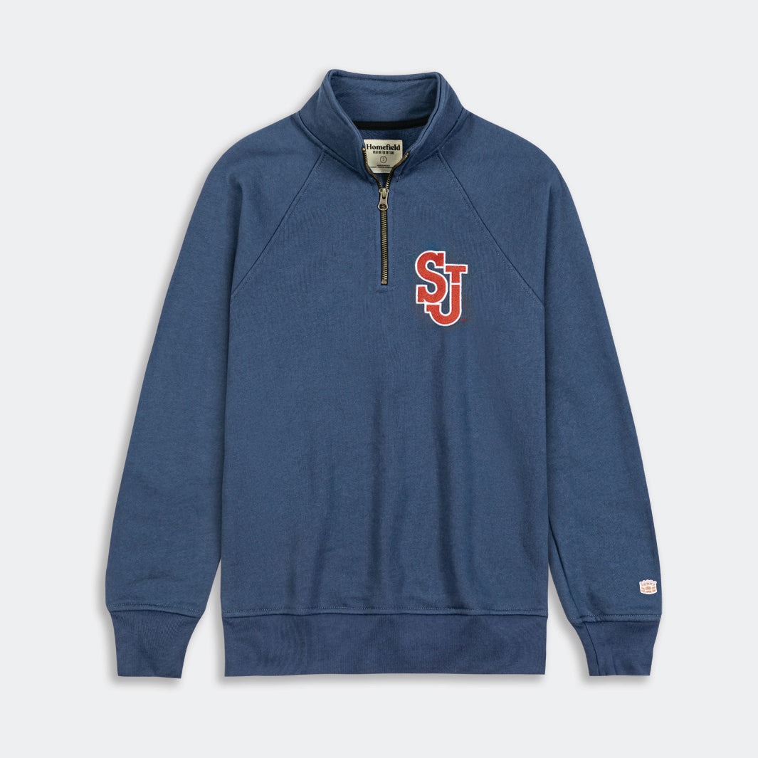 St. John's Timeless Vintage Logo Quarter Zip