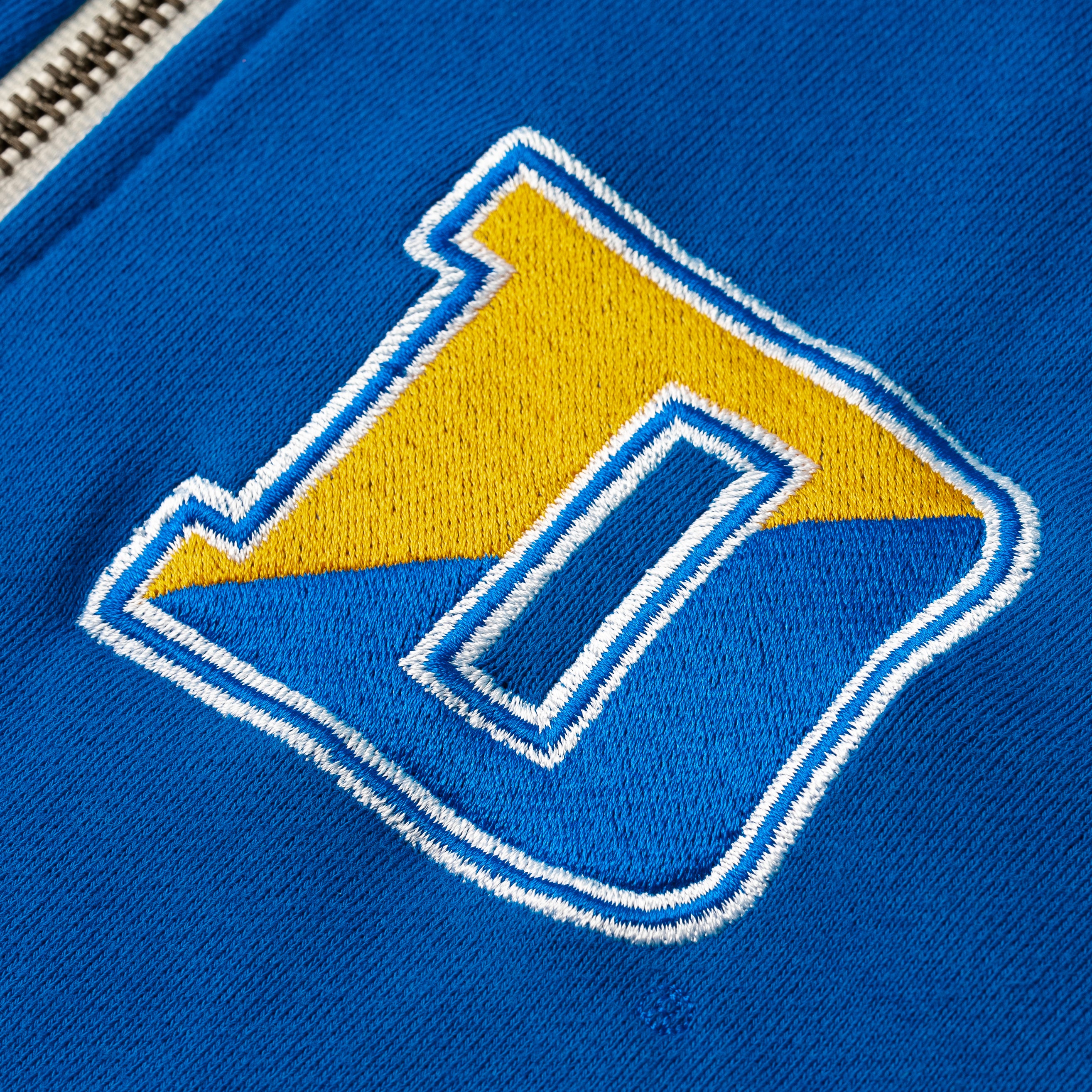 Delaware Block D Logo Quarter Zip - A Tribute to Fighting Blue Hens
