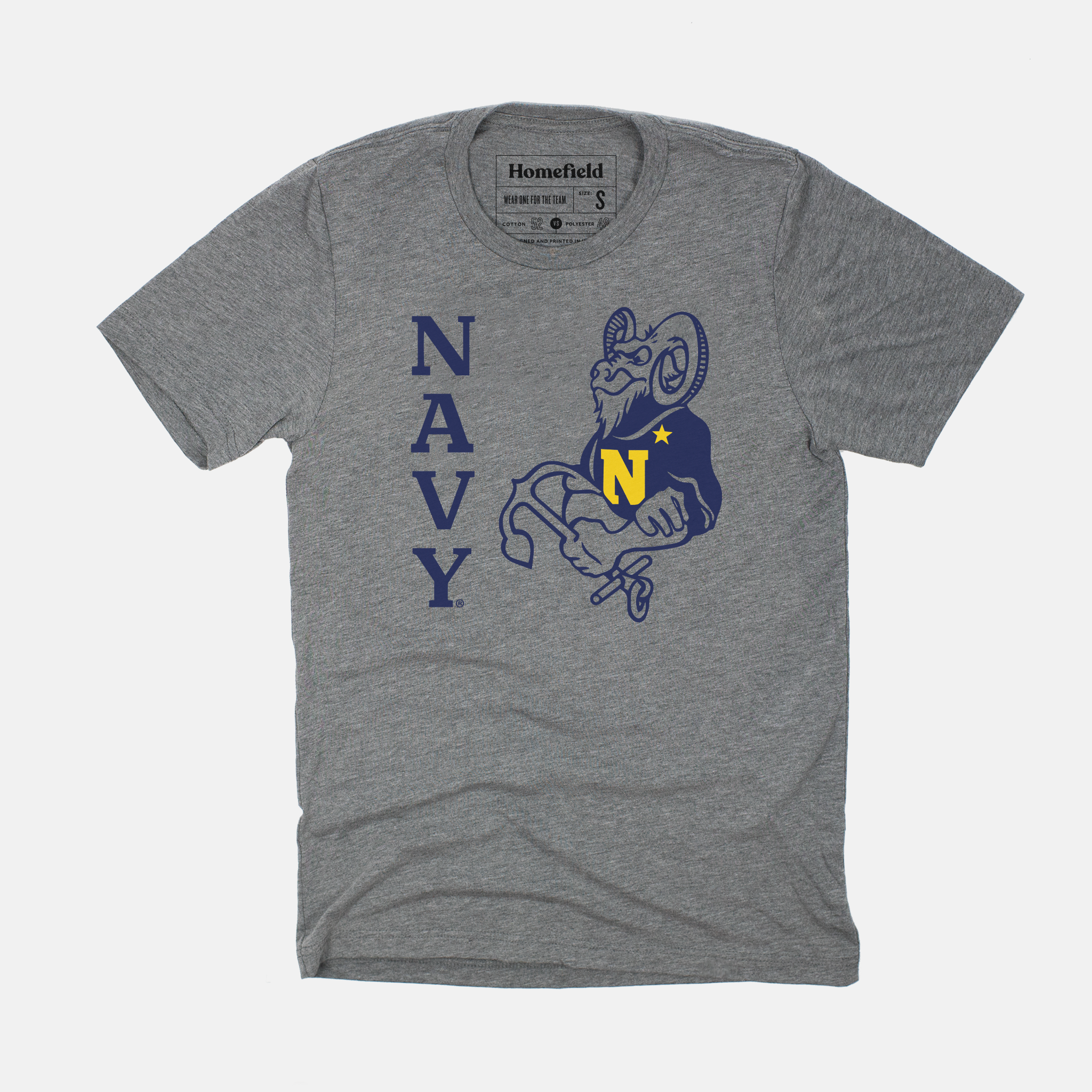 Embrace the Legacy: Vintage Bill the Goat Navy T-shirt
