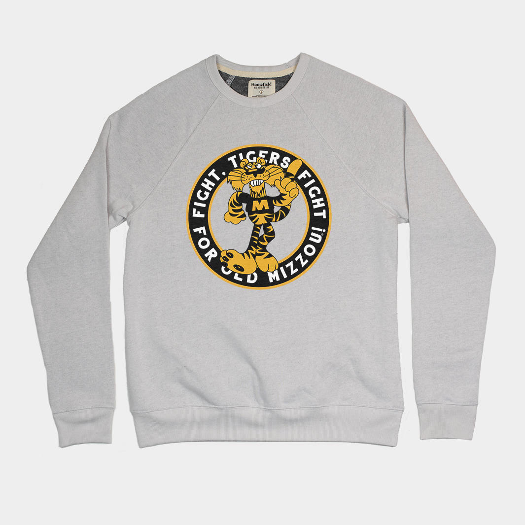 Show Your Pride with the Fight for Old Mizzou Crewneck