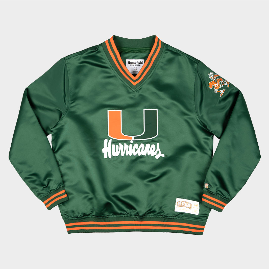 Throwback Miami Hurricanes Campus Classic Pullover