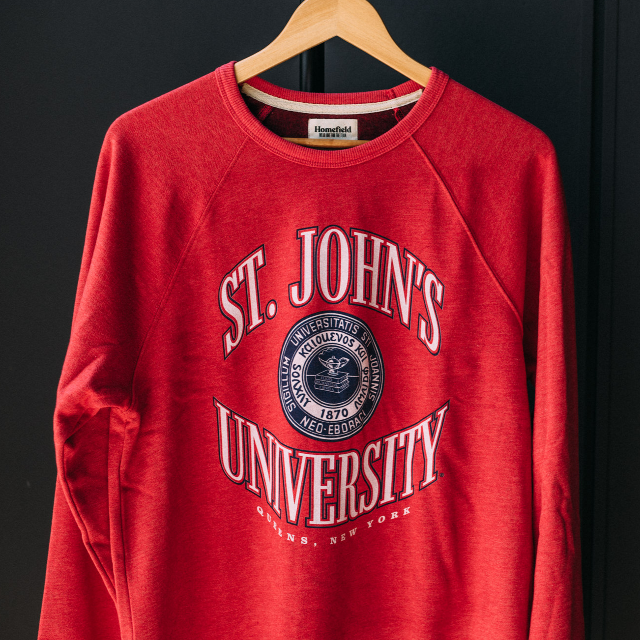 St. John's University Vintage-Inspired Classic Crewneck