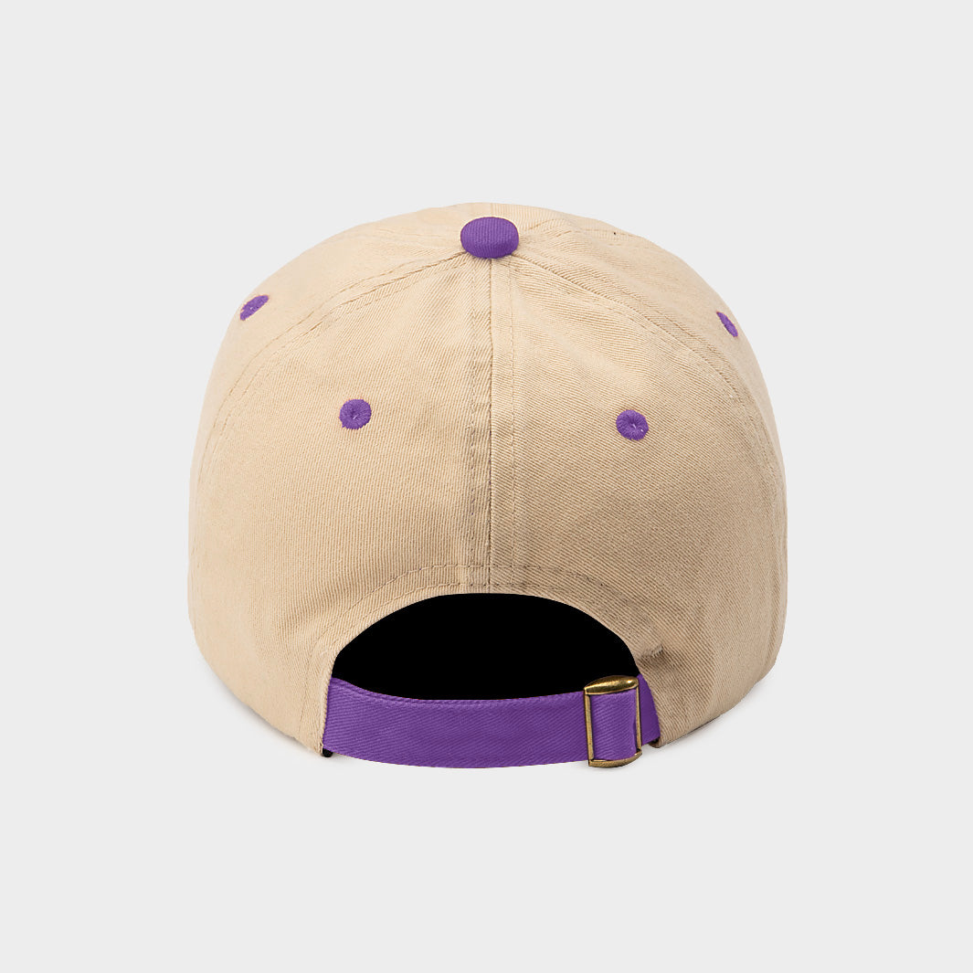 Kansas State Wildcats Vintage-Inspired Two-Tone Dad Hat with Throwback Logo