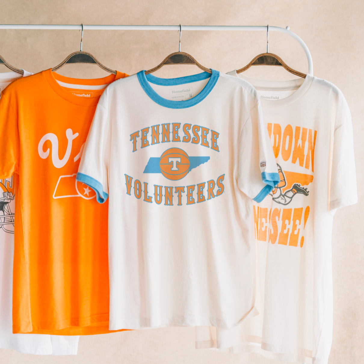 Throwback Tennessee Volunteers Basketball Ringer Tee - Celebrate the Legends!