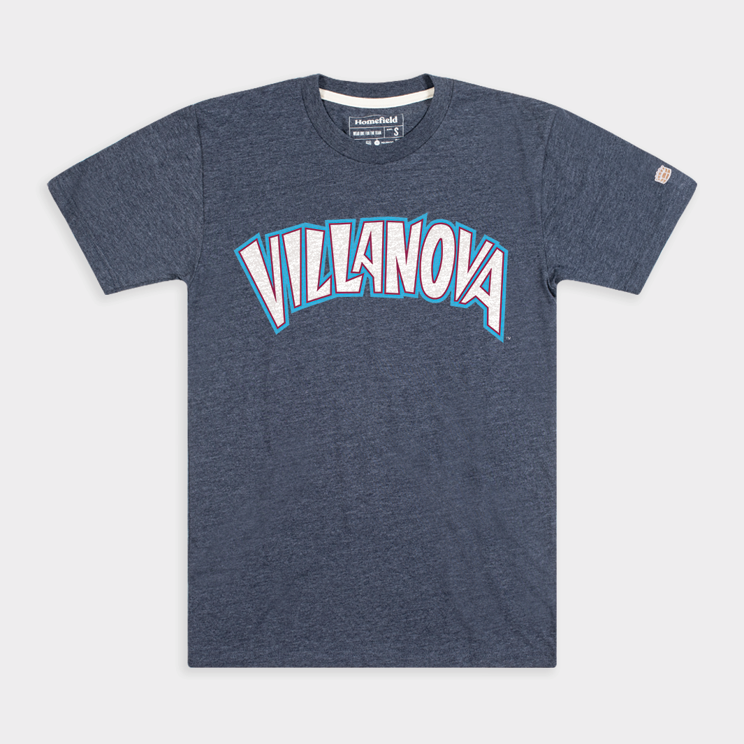 Relive the 90s with Villanova Wildcats Vintage Basketball T-Shirt