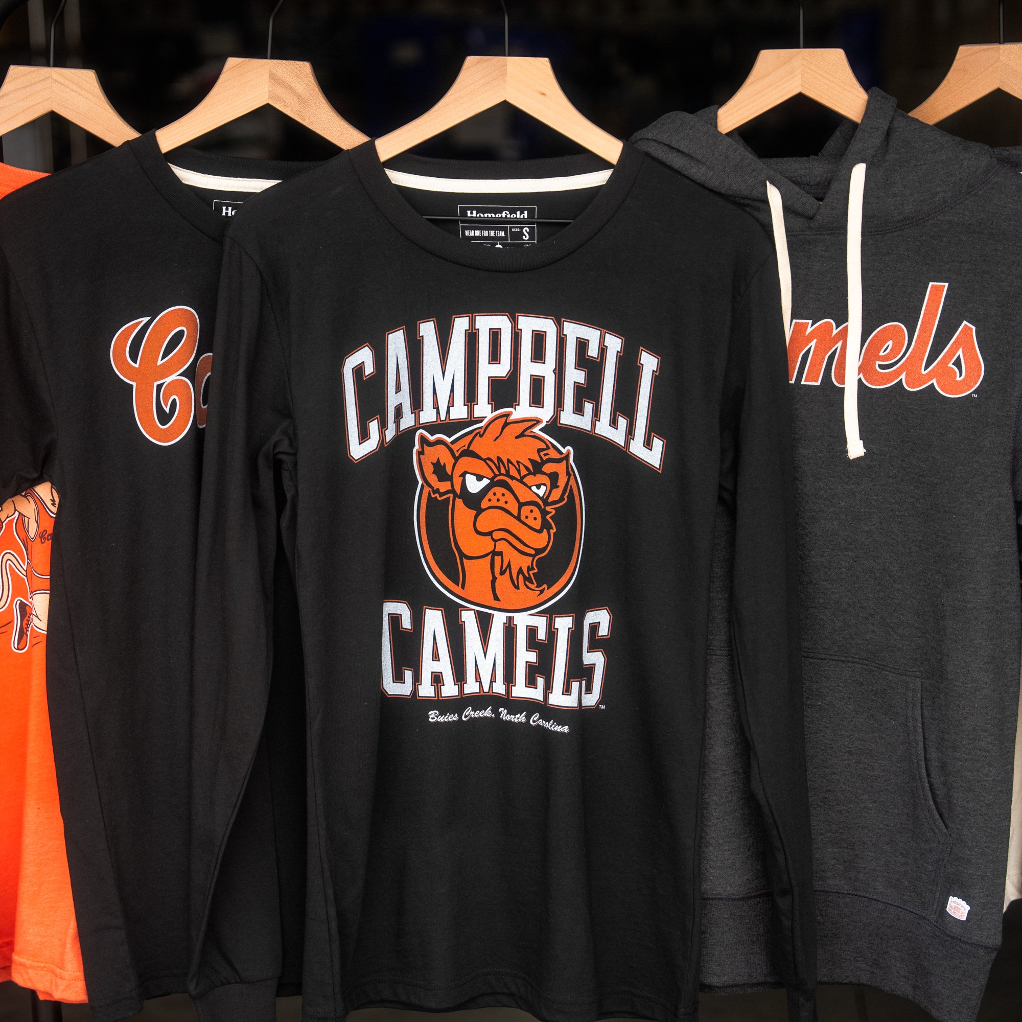 Campbell 2004 Throwback Logo Long Sleeve - A Tribute to the Fighting Camels