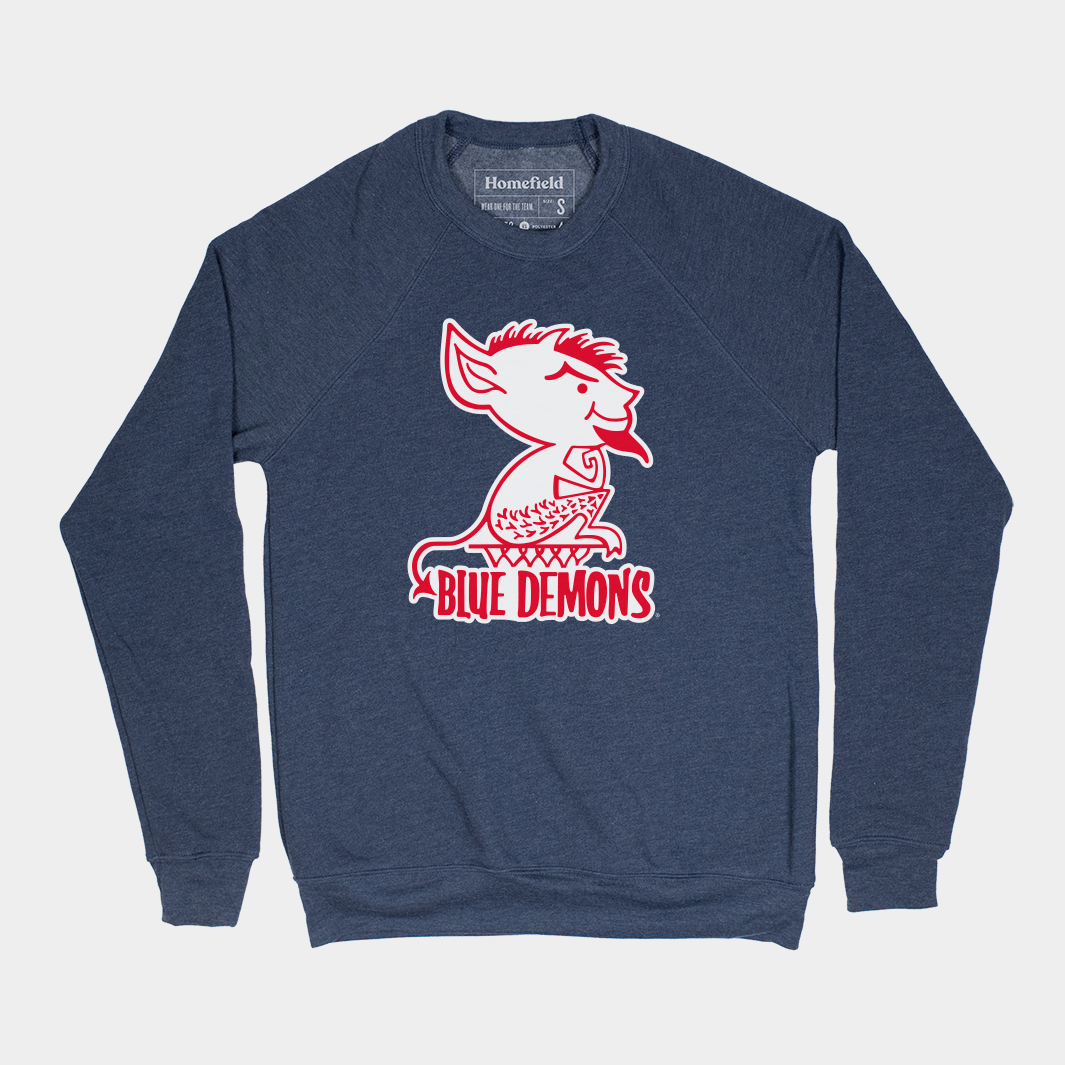 DePaul Blue Demons Vintage Basketball Tribute Crew