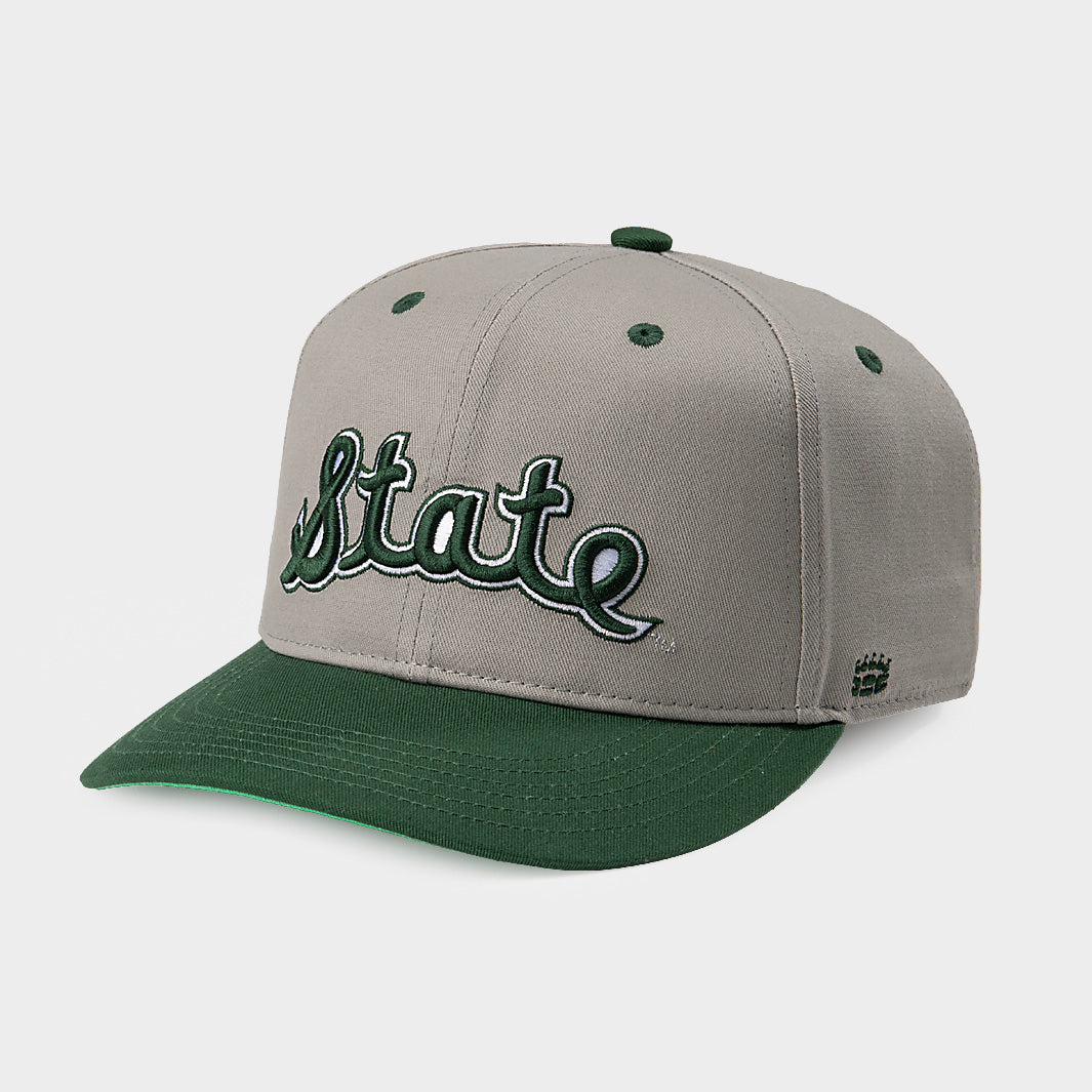 Michigan State Vintage Script Snapback Hat - A Tribute to the 1978 - 79 Championship