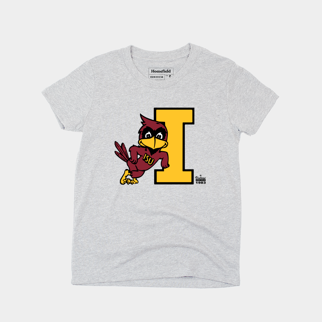 Show Your Iowa State Pride with Cy the Cardinal Youth Tee