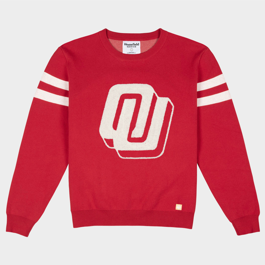 Relive the Glory: Oklahoma Sooners Disco OU Knit Sweater