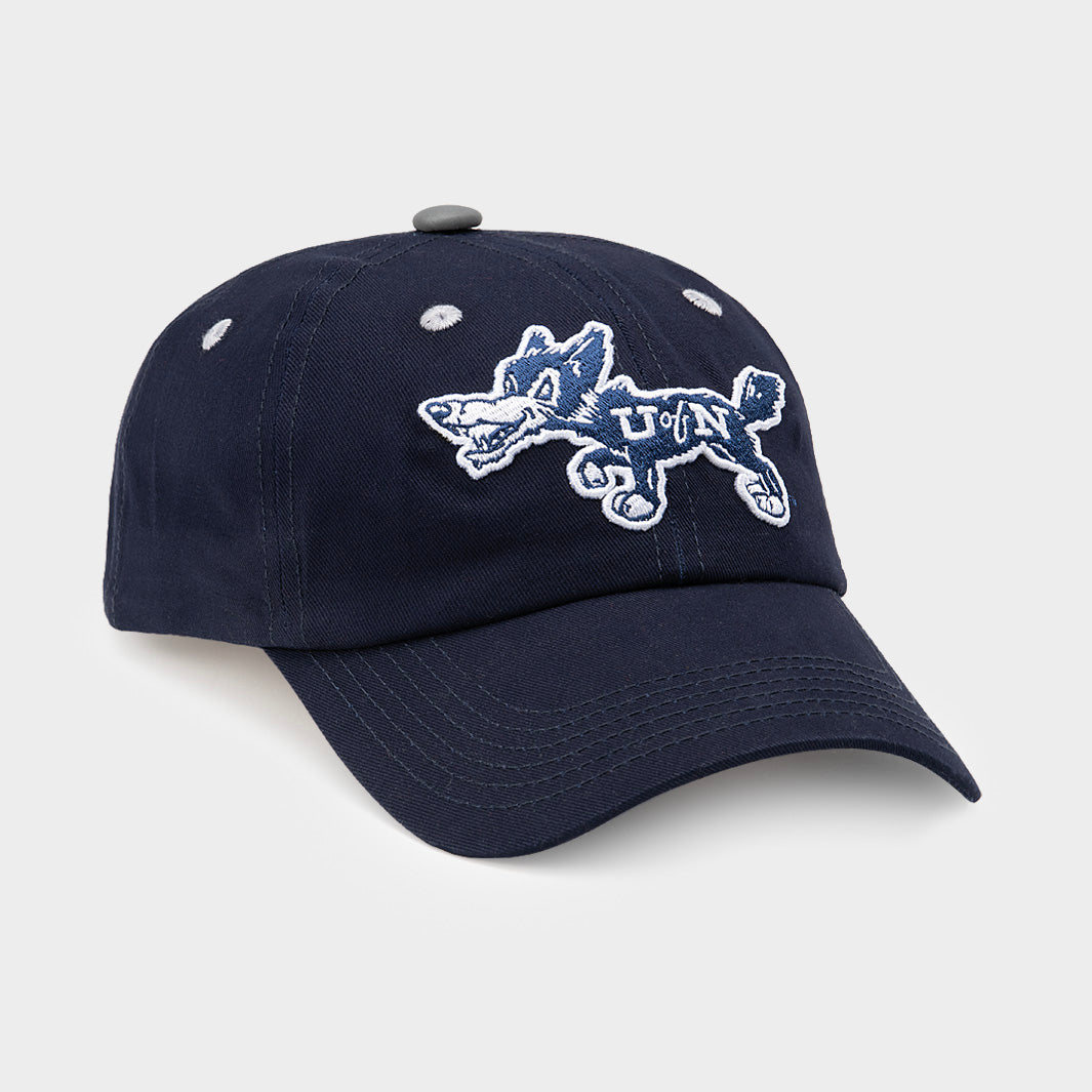 Show Your Wolf Pack Pride with Vintage U of N Logo Dad Hat