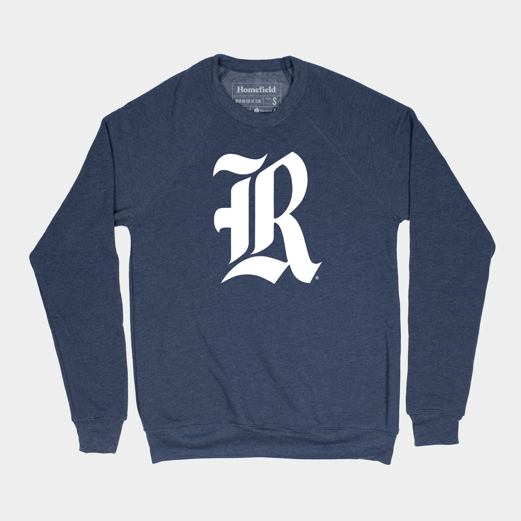 Gothic Script College Crewneck Sweatshirt