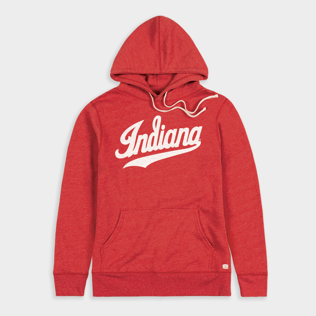 Show Your Indiana Pride with This Crimson Hoodie