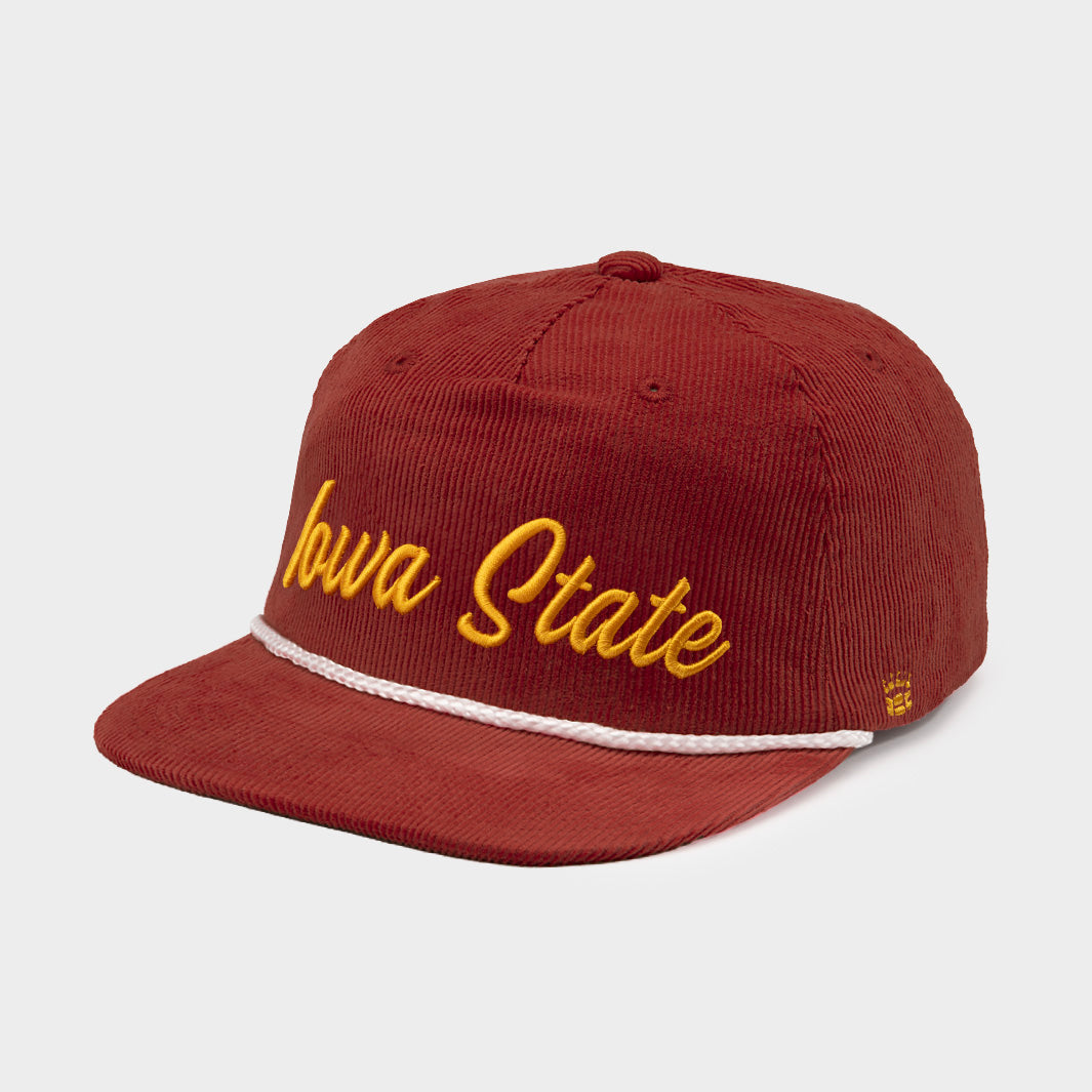 Vintage-Inspired Iowa State Cyclones Corduroy Cap - A Must-Have!