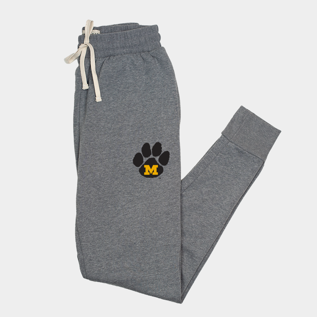 Show Your Mizzou Pride with Tiger Paw Logo Joggers