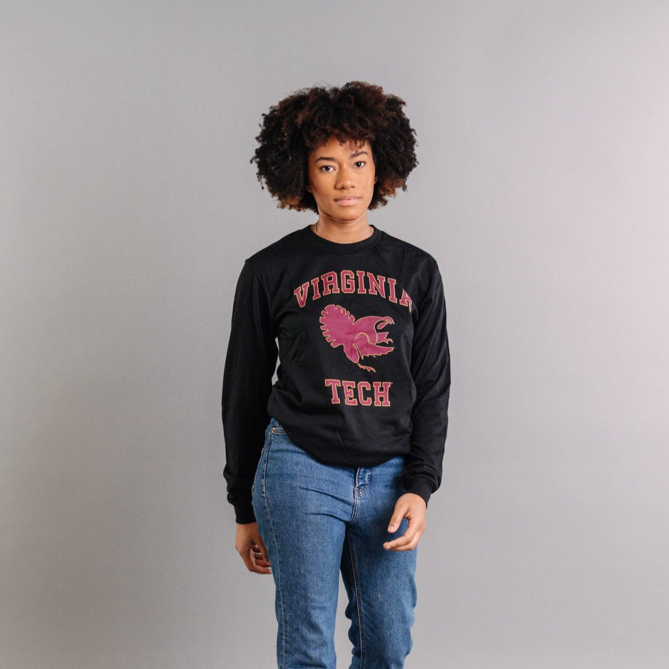 Virginia Tech Gobblers Retro Long Sleeve