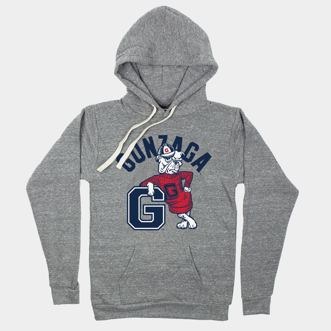 Show Your Gonzaga Pride with This Vintage Mascot Hoodie