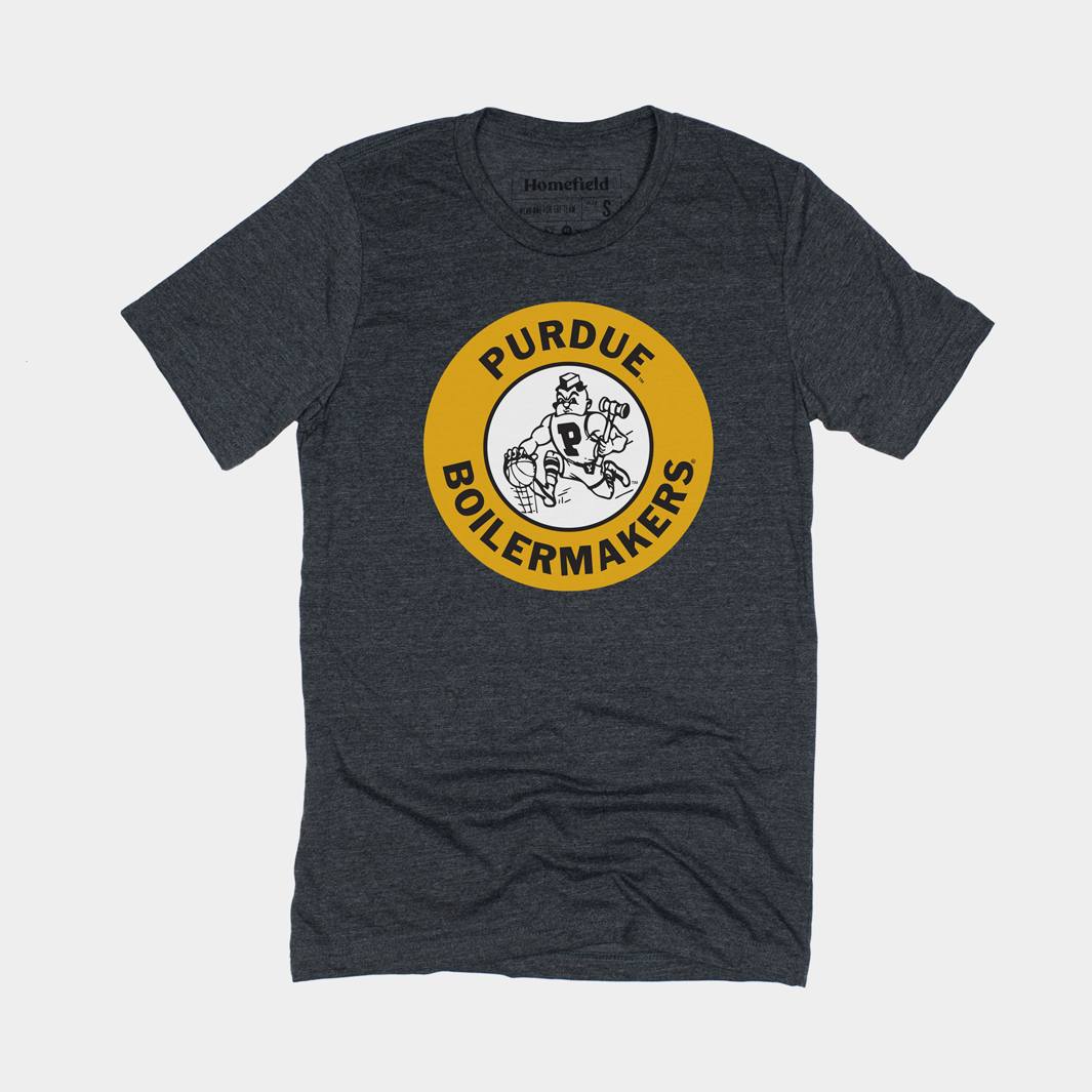 Vintage Purdue Pete Dribbling Tee - Score Big with Style!
