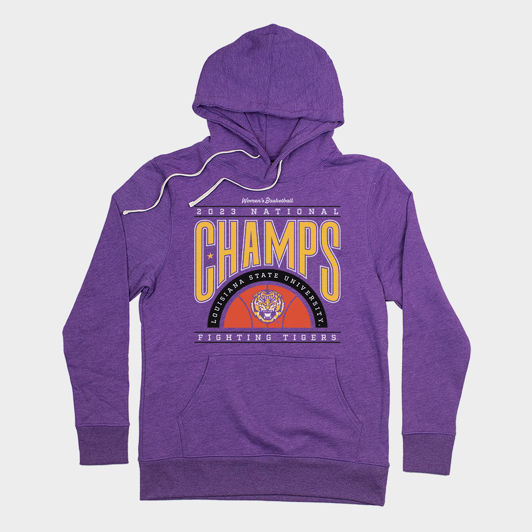 Celebrate LSU Women's 2023 Basketball Championship Hoodie