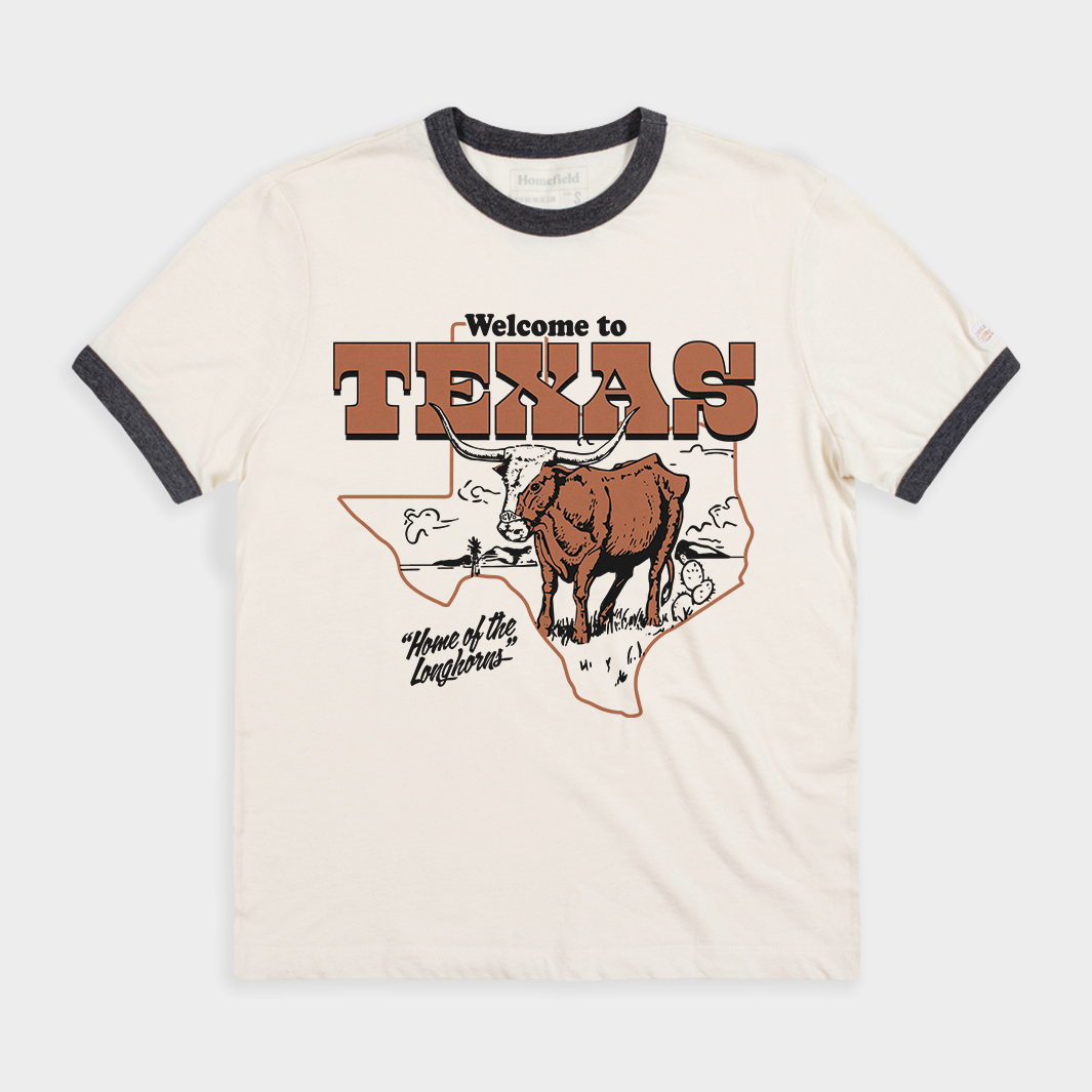 Texas Longhorns Ringer Tee
