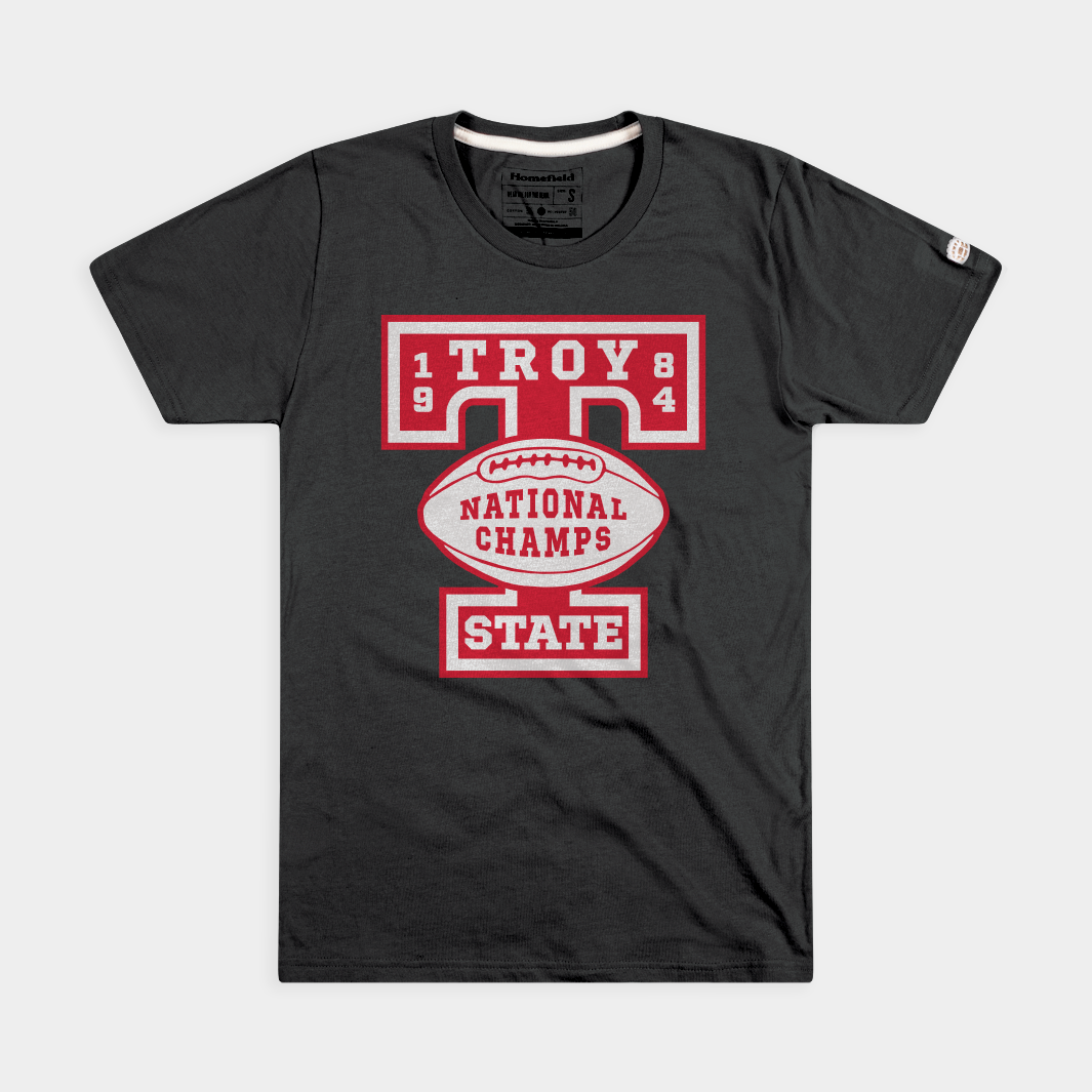 Champion Tee: Troy State Football's 1984 Glory