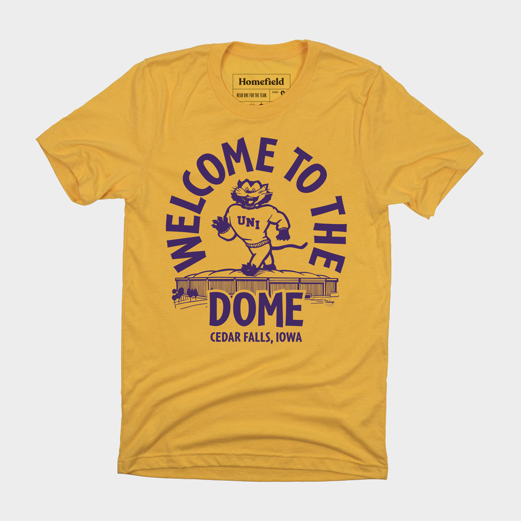 Show Your Pride with the Northern Iowa Dome Tee