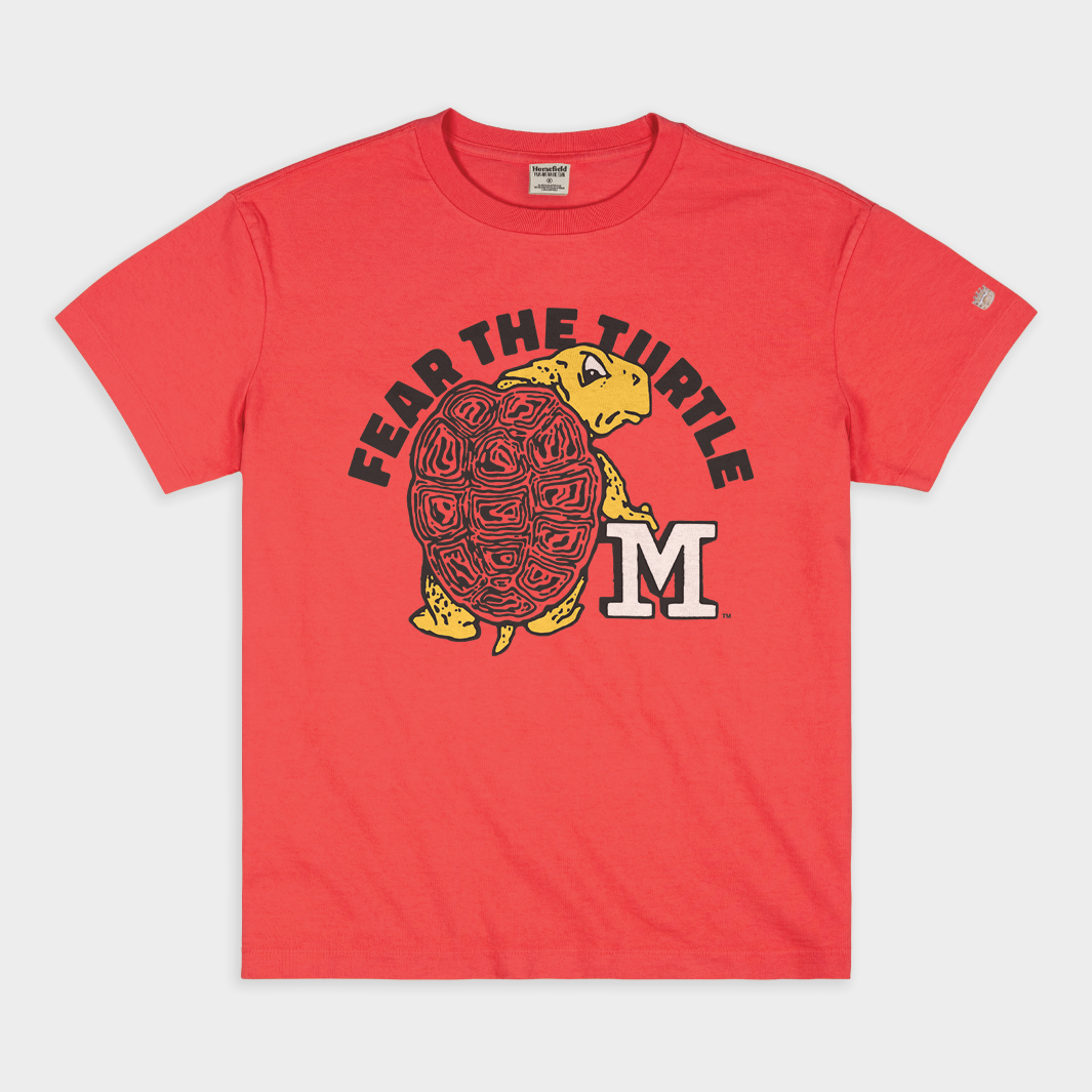 Fear the Fierce Turtle: Maryland Vintage Heavyweight Tee