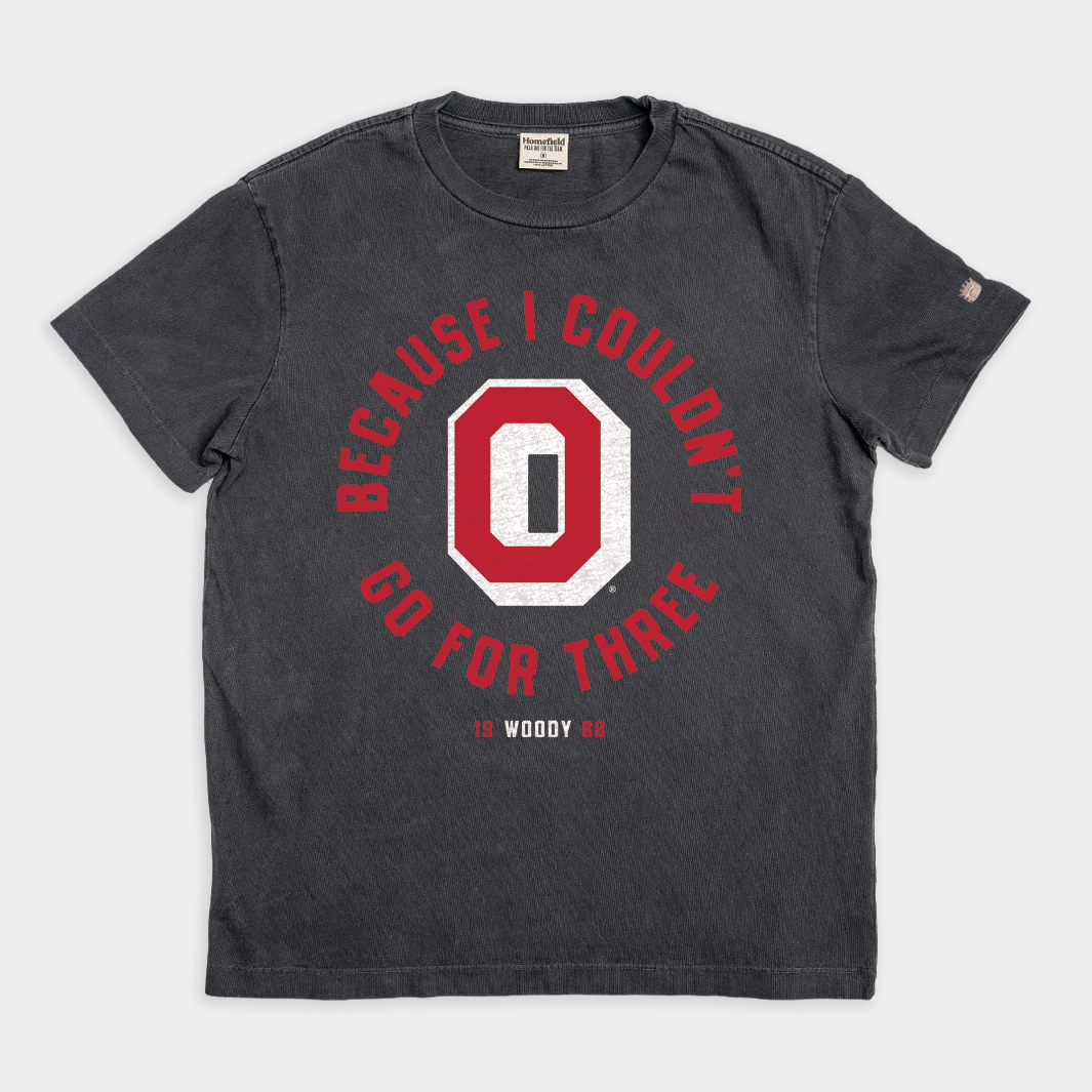 1968 OSU Vintage Heavyweight Tee: Because I Couldn't Go For Three