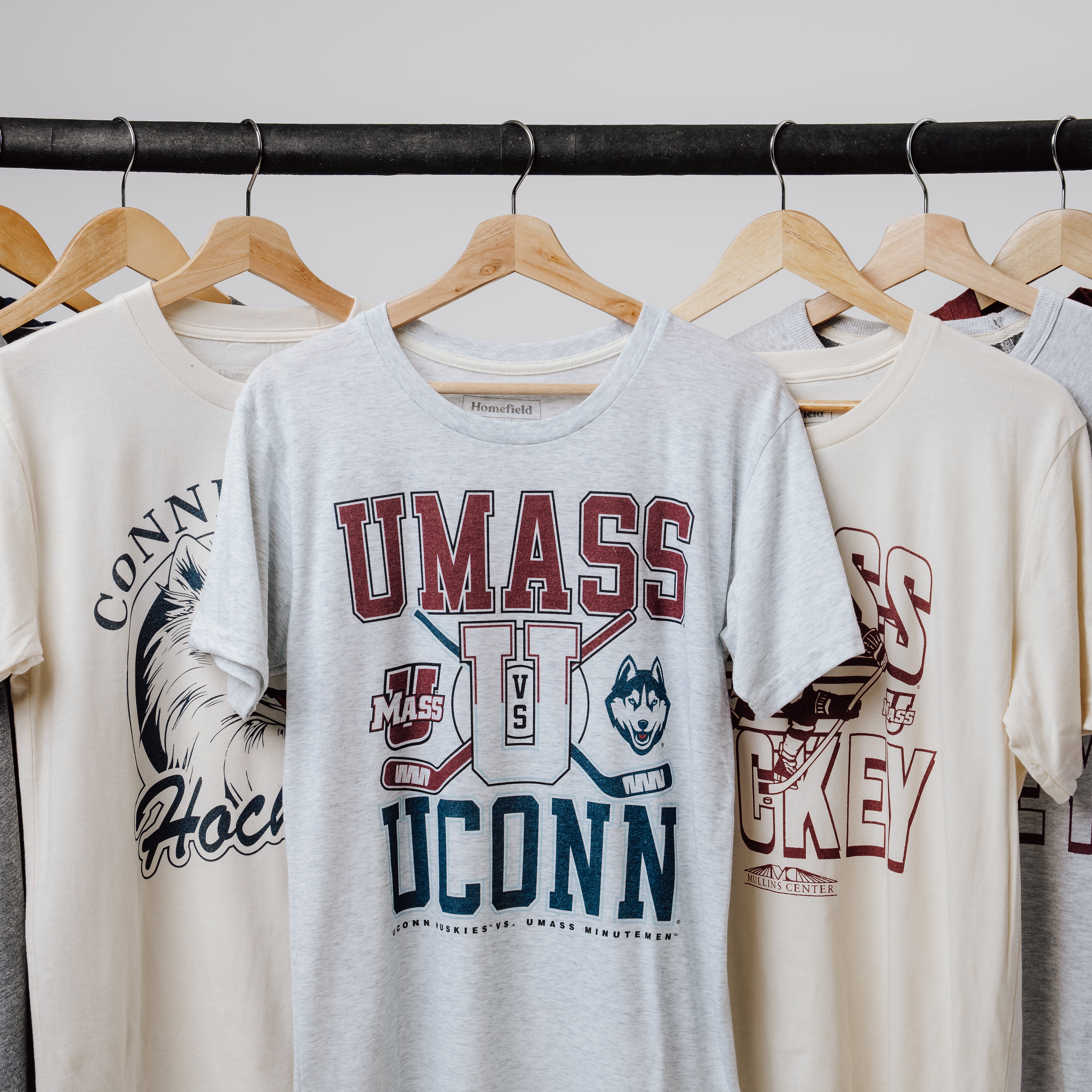 Show Your Spirit: UMass vs. UConn Men's Hockey Rivalry Tee
