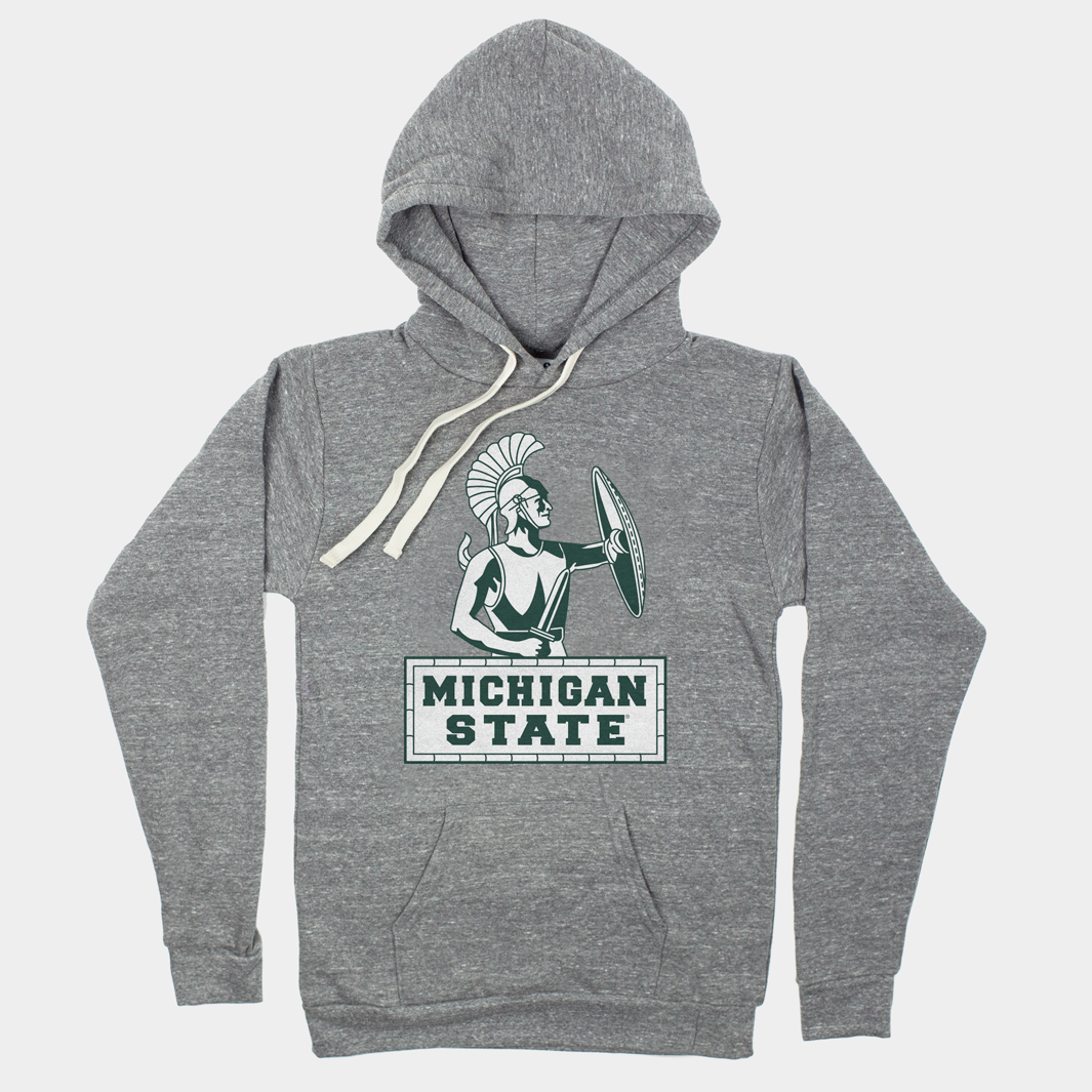 Relive the Glory: Vintage Michigan State Spartans Hoodie