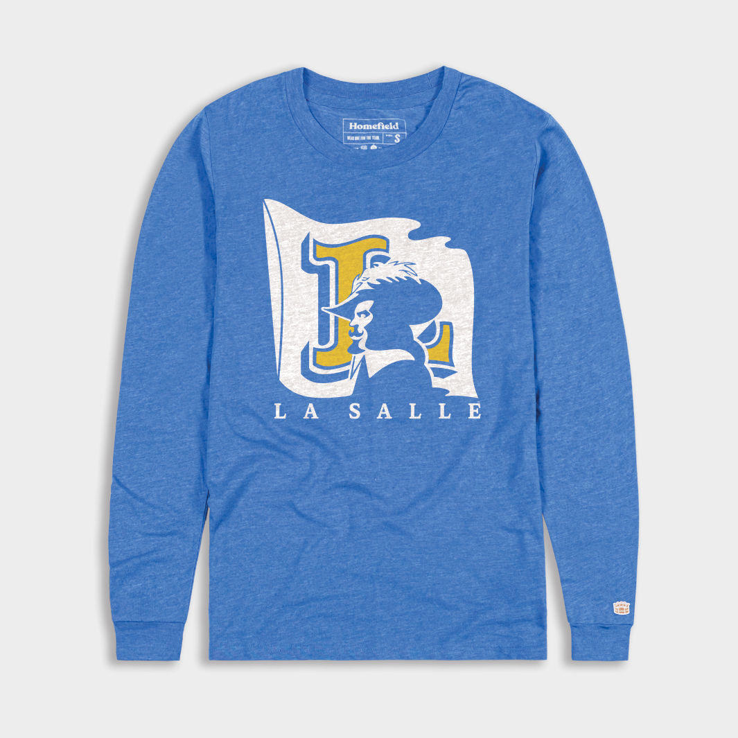 Vintage La Salle Explorers Logo Long Sleeve Shirt