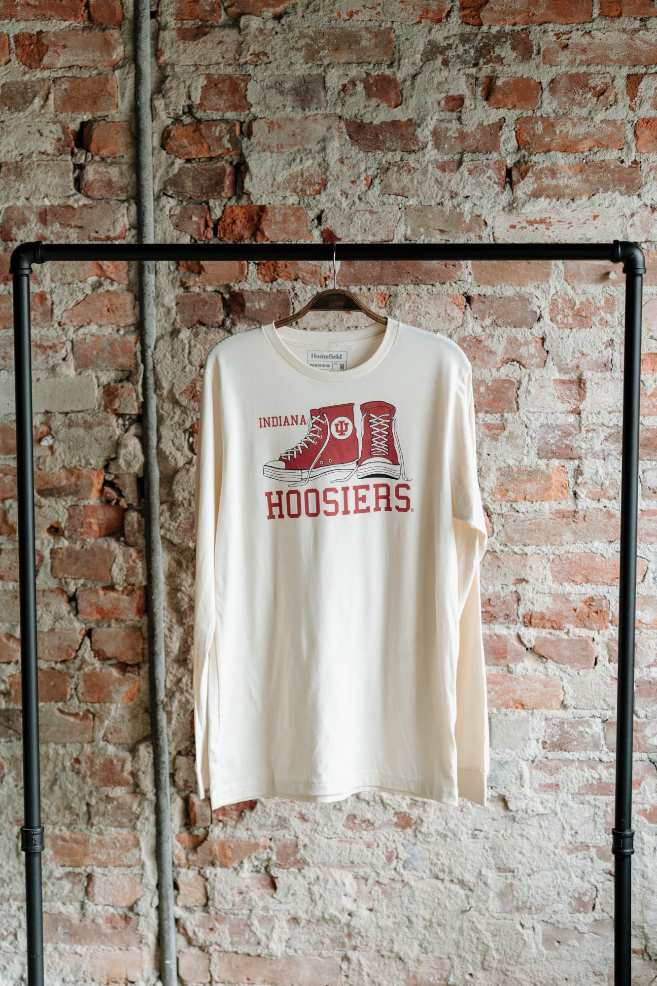 Indiana Vintage High Tops - Long Sleeve Retro IU Design