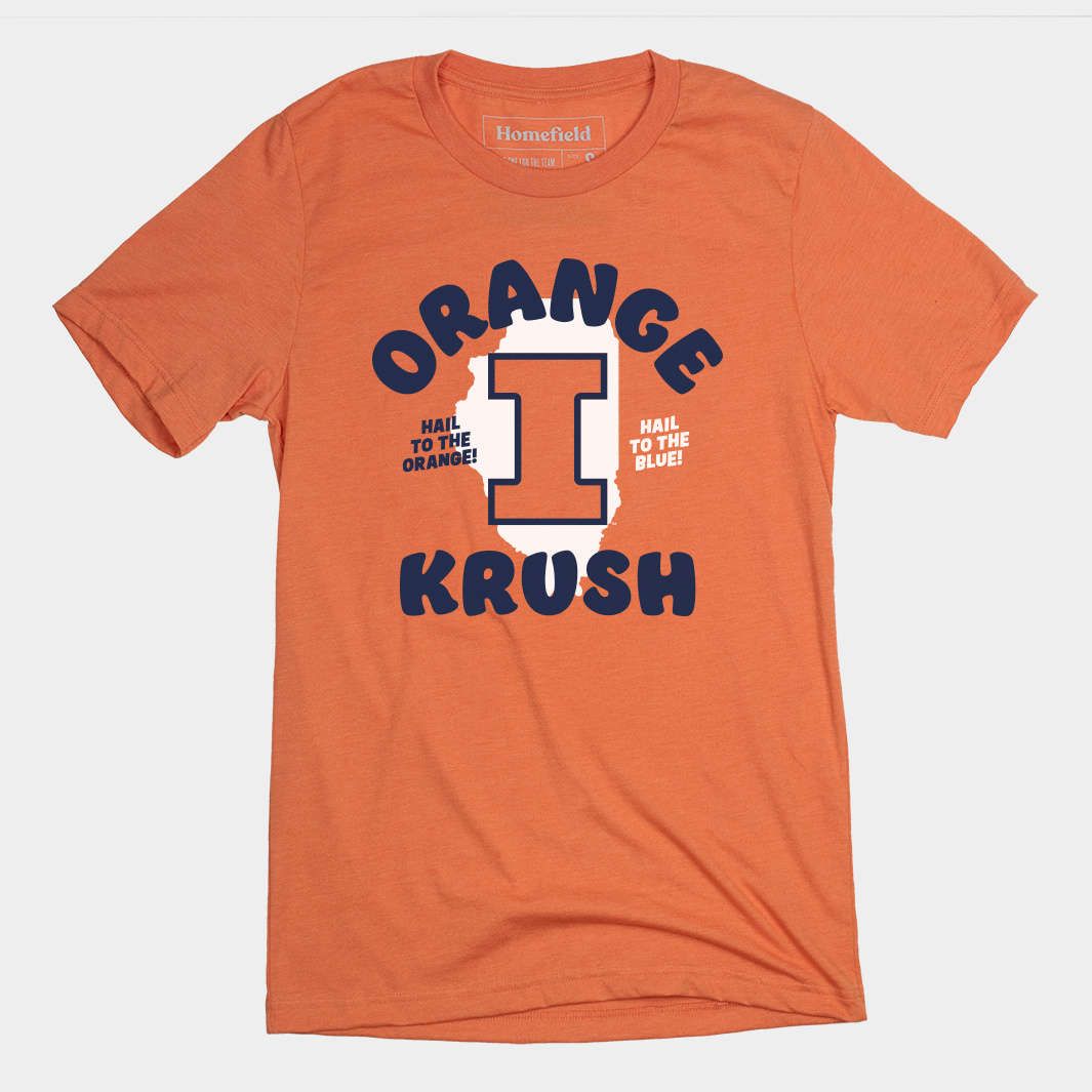 Illinois Orange Krush Spirit Tee