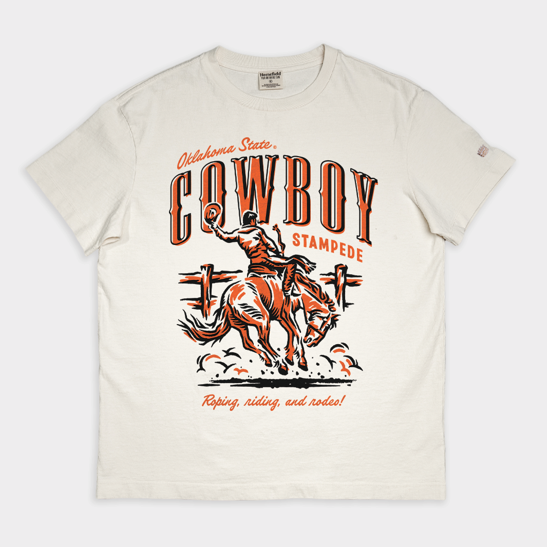 Honor the Cowboy Stampede! Vintage Heavyweight Tee