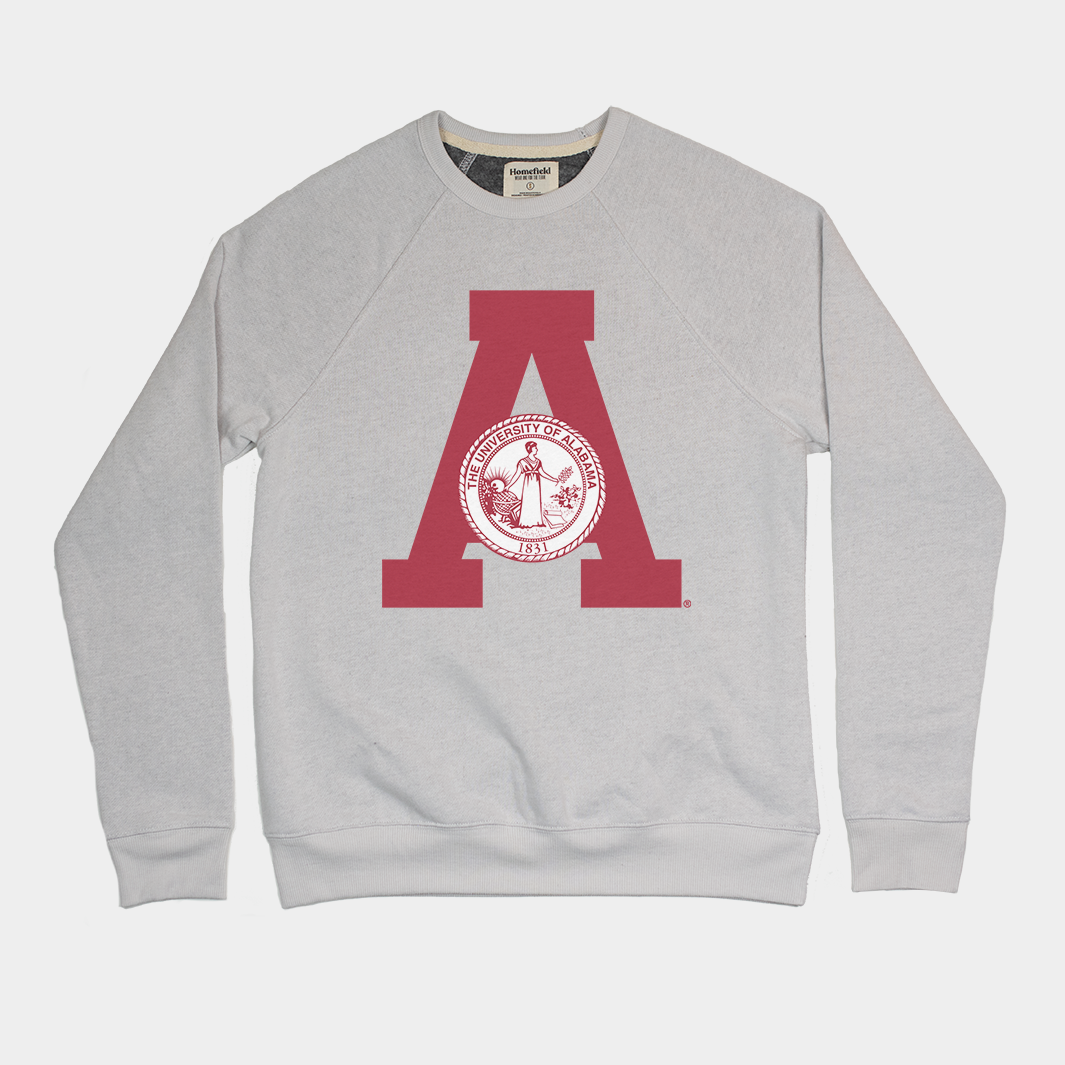 Classic University of Alabama Seal Crewneck Sweatshirt