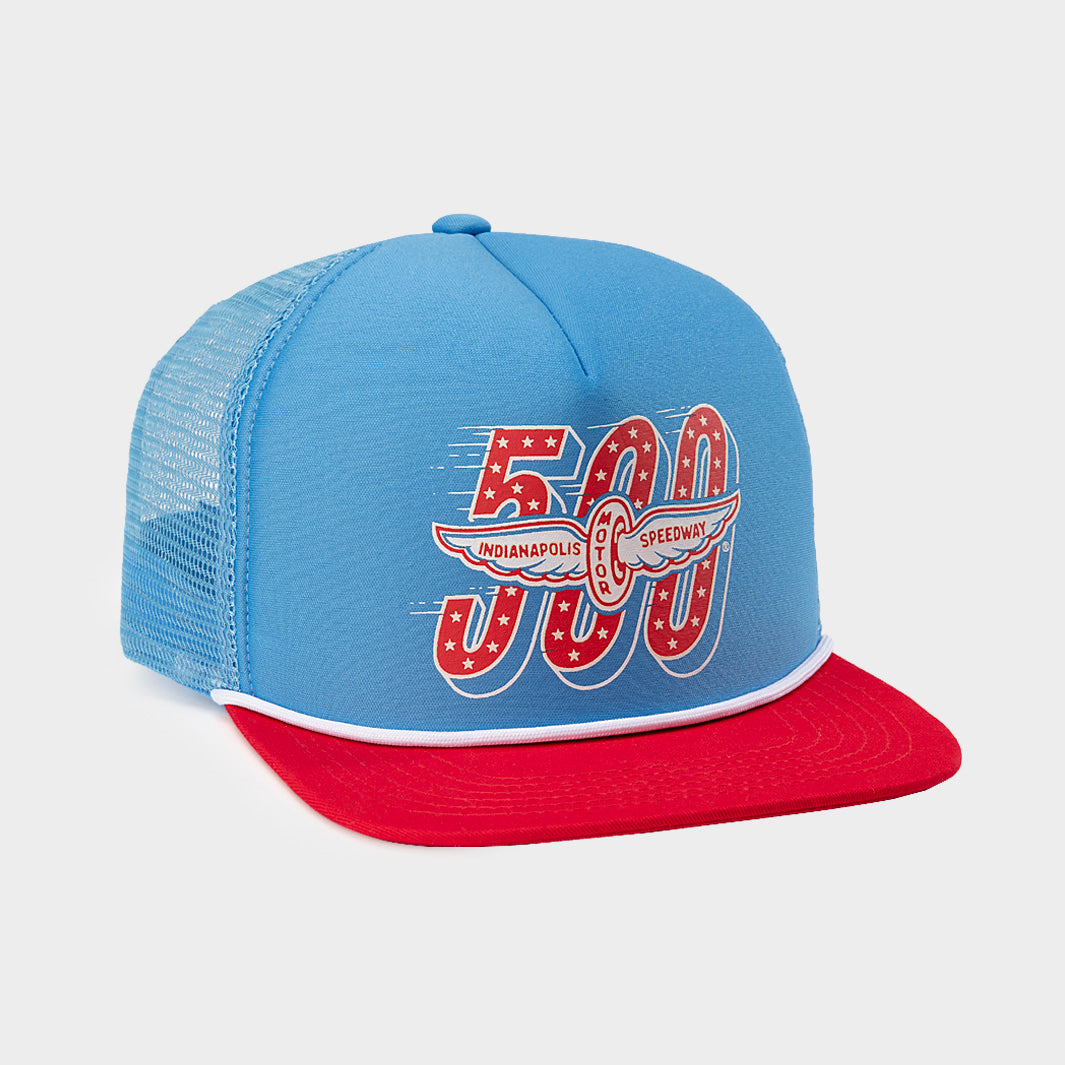 IMS Indianapolis 500 Tribute Vintage Trucker Hat - A Must-Have for Racing Fans