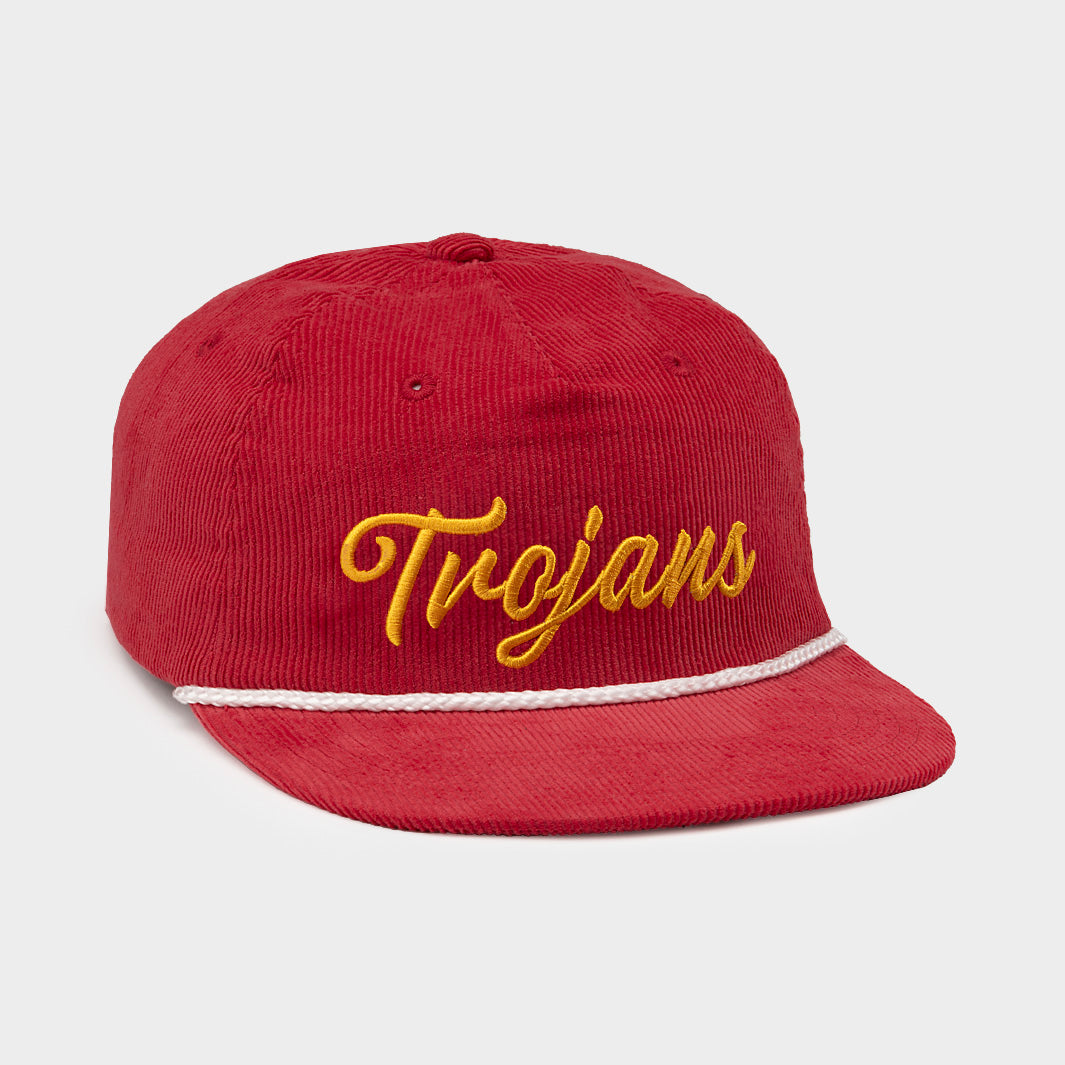 Show Your Trojan Pride! USC Trojans Retro-Inspired Corduroy Hat