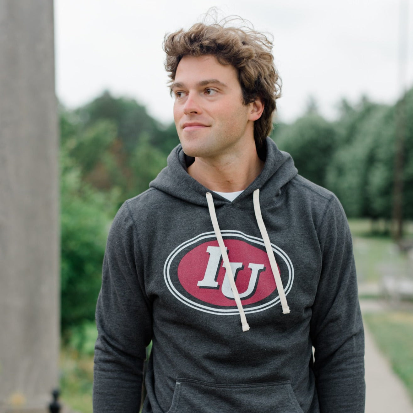 Nostalgic IU Oval Hoodie
