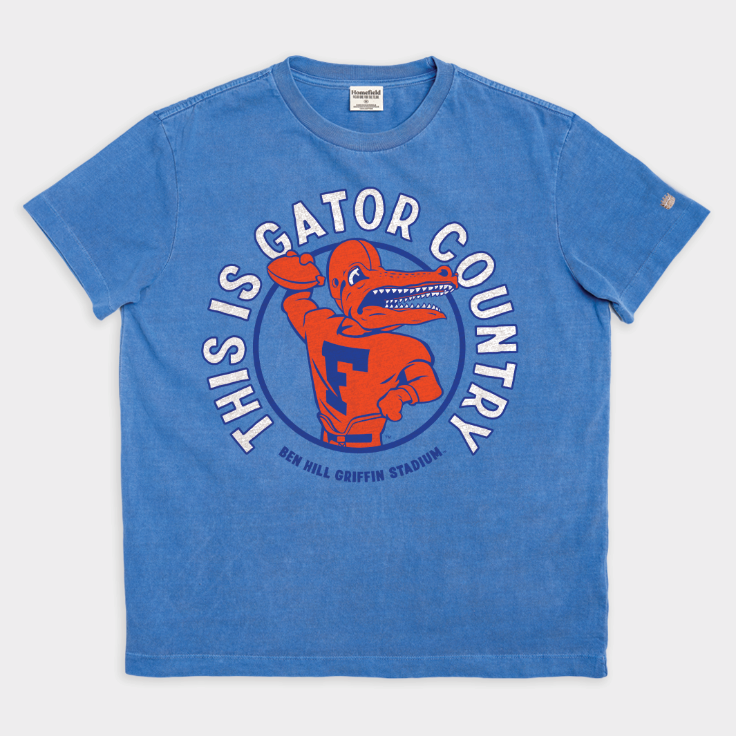 Gator Country Florida Vintage Heavyweight Tee - Show Your Gator Pride