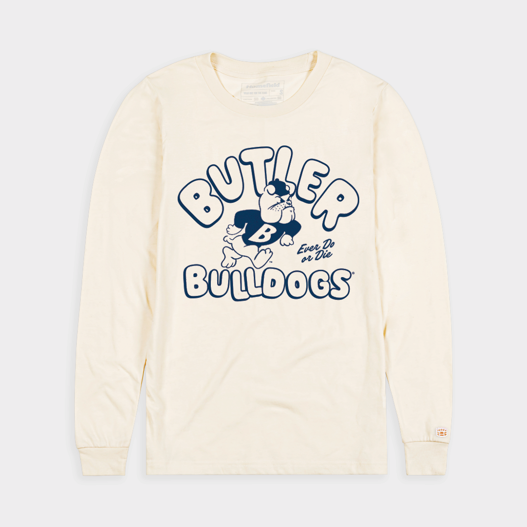 Butler Bulldogs Vintage 'Ever Do Or Die' Long Sleeve Shirt