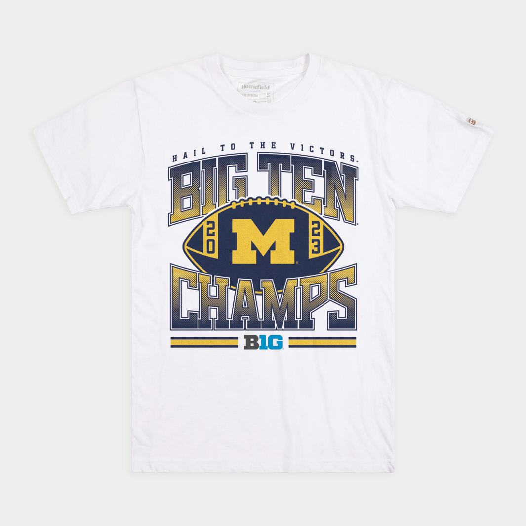 2023 Michigan Football Big Ten Champions Tee - Celebrate the Champions!
