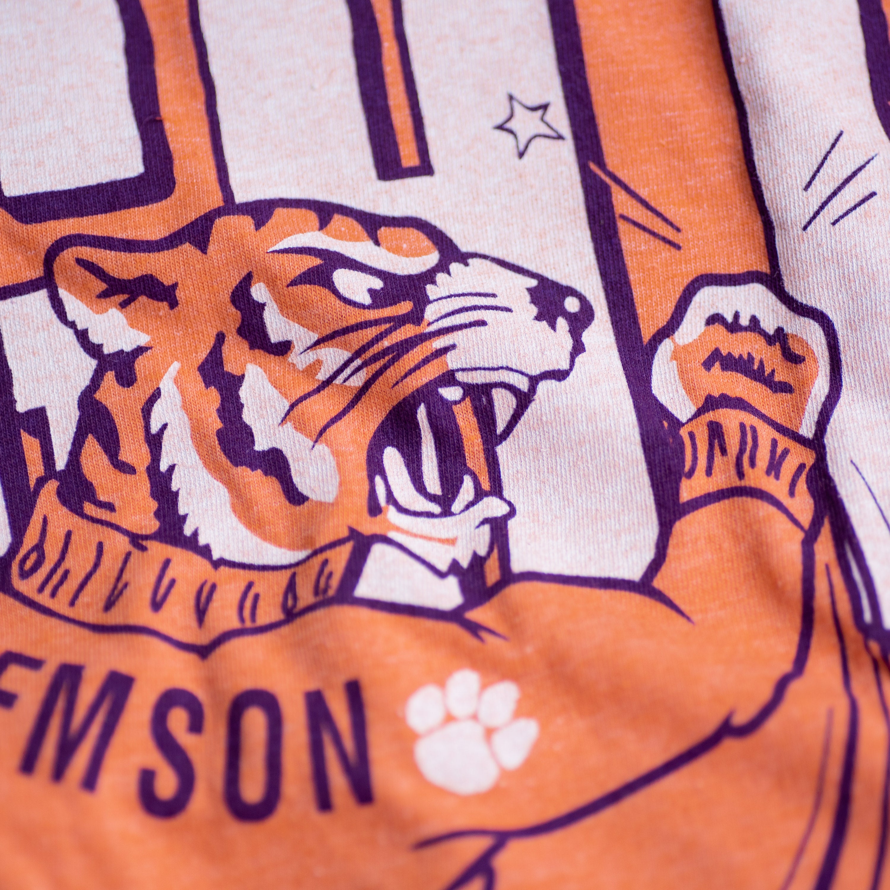 Go Tigers! Fight Clemson Tigers Tee