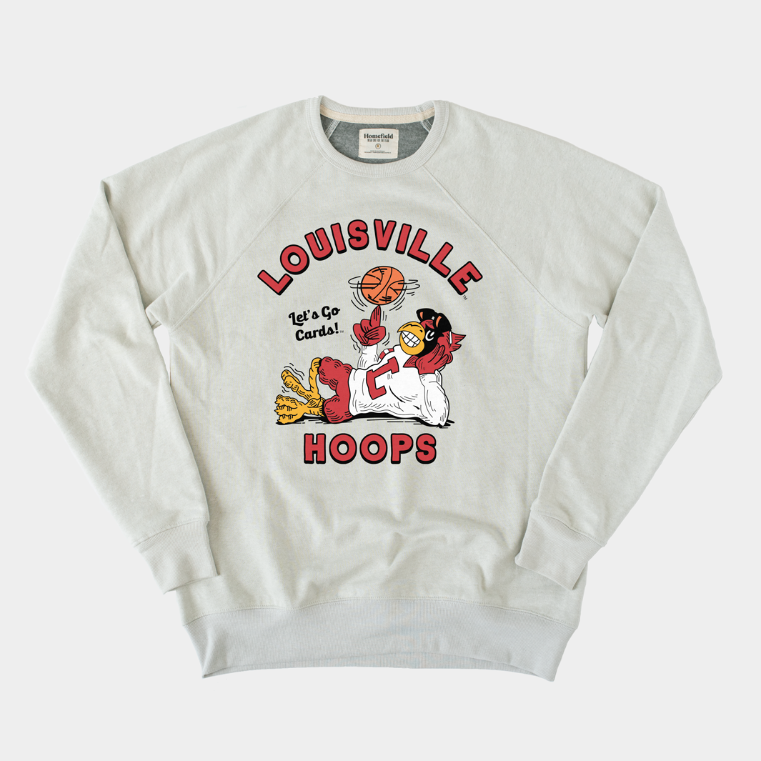 Louisville Hoops Stylish Crewneck